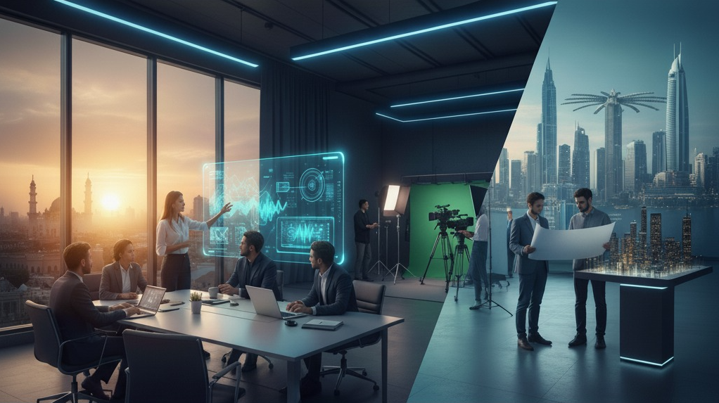 Our team collaborating